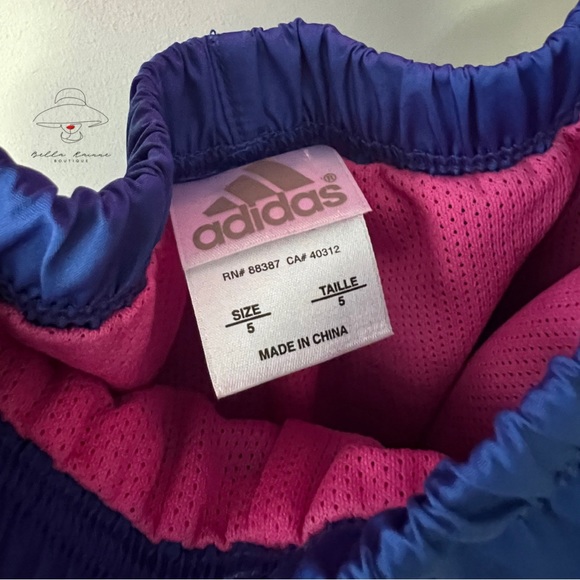 ADIDAS Girls Lightweight Pair of Track Suit - Picture 9 of 10